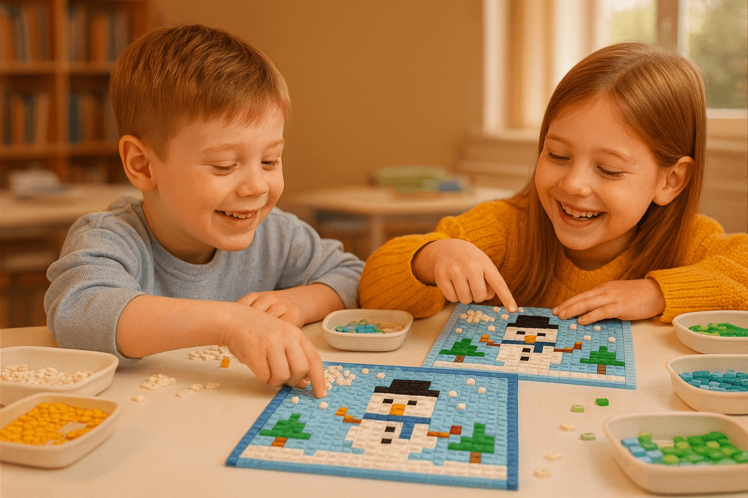 Новогодишња LEGO арт & електроника (за узраст 5–12 година)