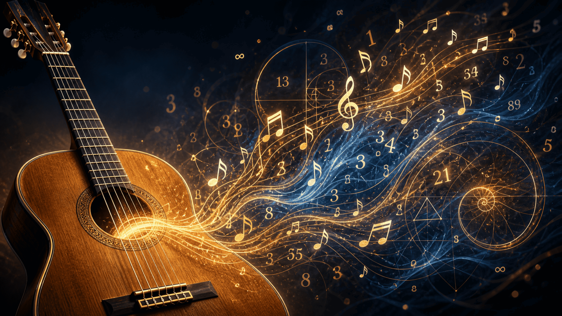 matematika na zicama gitare