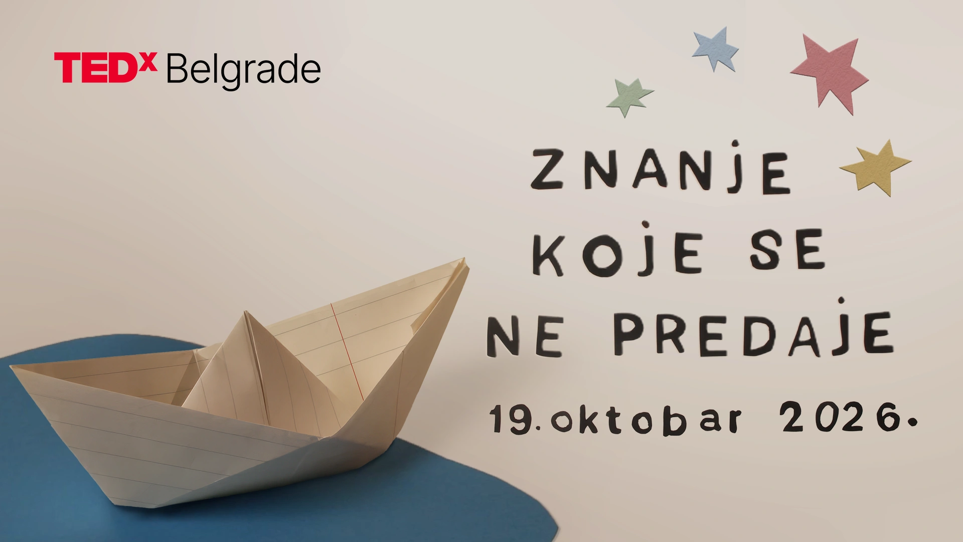TEDx Belgrade 2026: Znanje koje se ne predaje